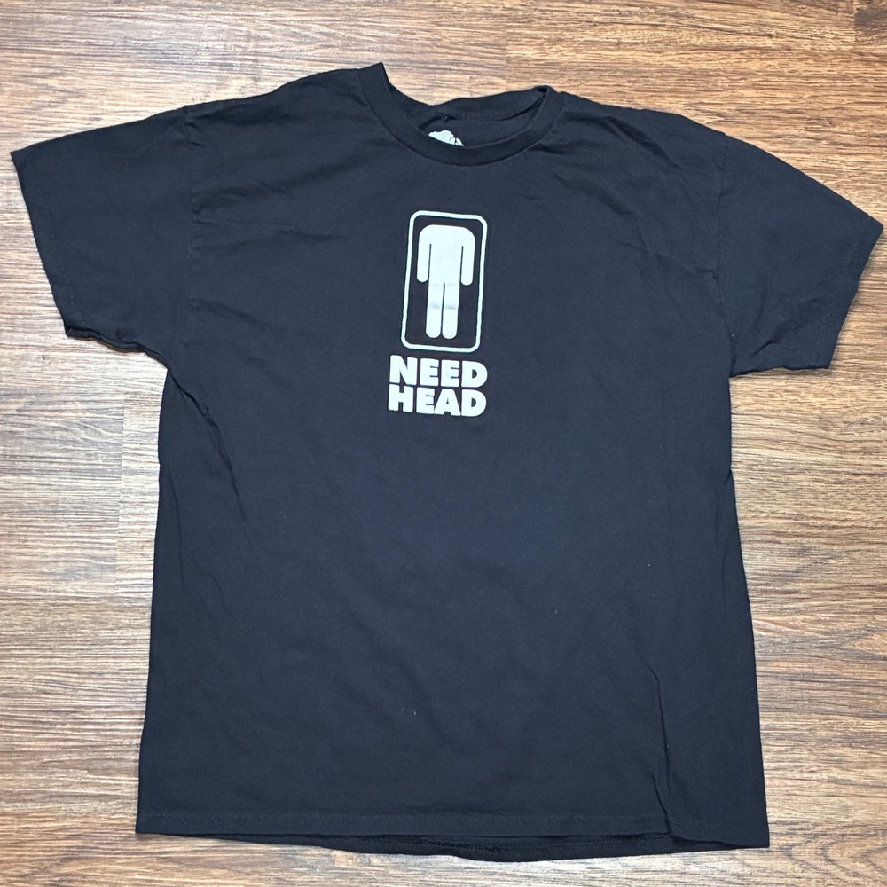 Danny Duncan Need Head Graphic T-Shirt Men's Large Black Funny Comedy Tee